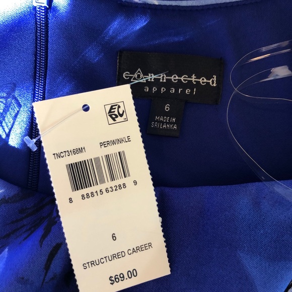 NWT Connected Apparel dress  size 6 - Picture 6 of 6
